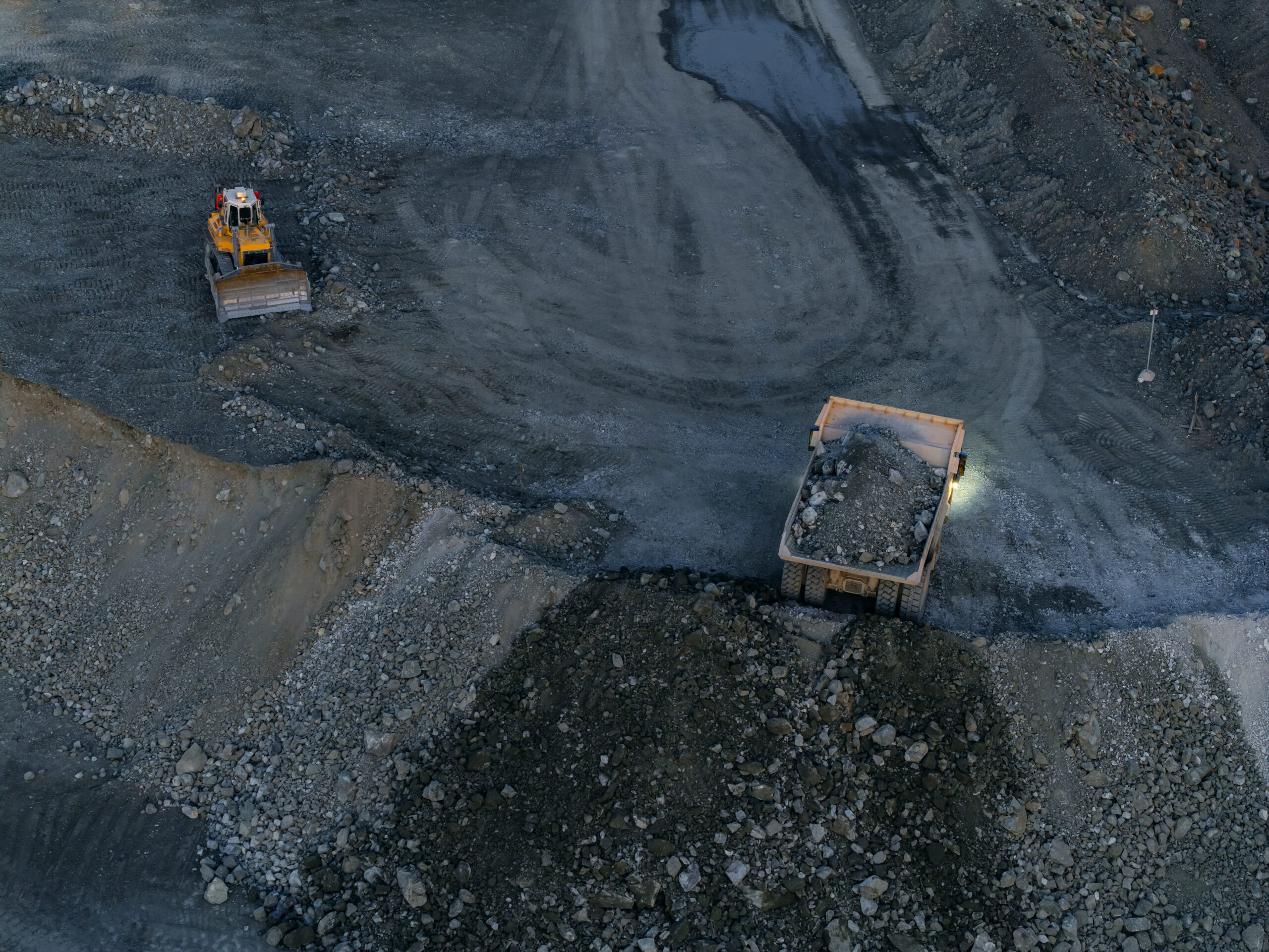Lead Ore Concentrates Stockpile